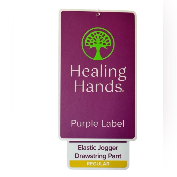 Helping Hands Purple Tag Toby Jogger Scrub Pants - Picture 9 of 12